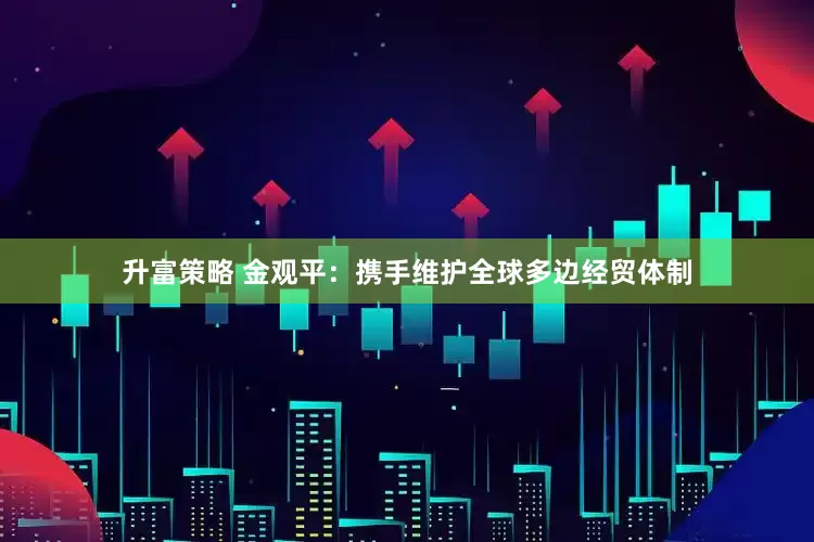 升富策略 金观平：携手维护全球多边经贸体制